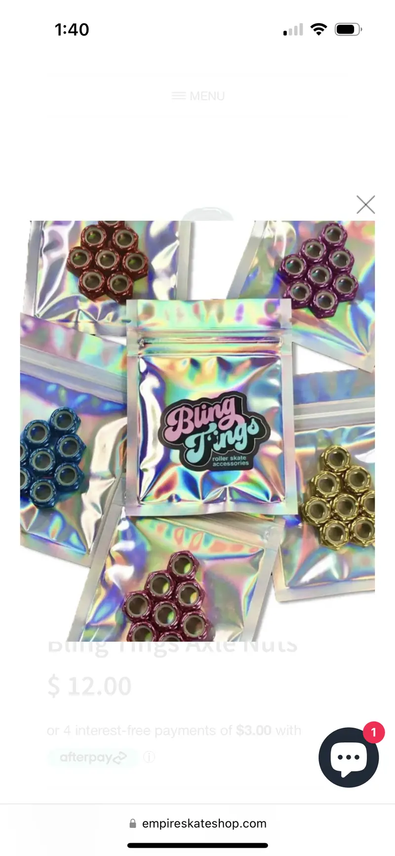 Bling T’Ings Axle Nuts 1