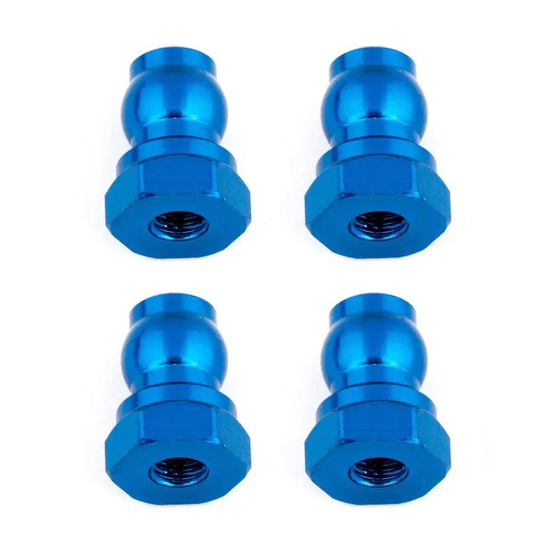 Blue Aluminum Shock Bushings, 10Mm (7Mm Offset), Asc-91815 1