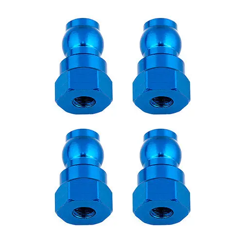 Blue Aluminum Shock Bushings, 12Mm (9Mm Offset), Asc-91816 1