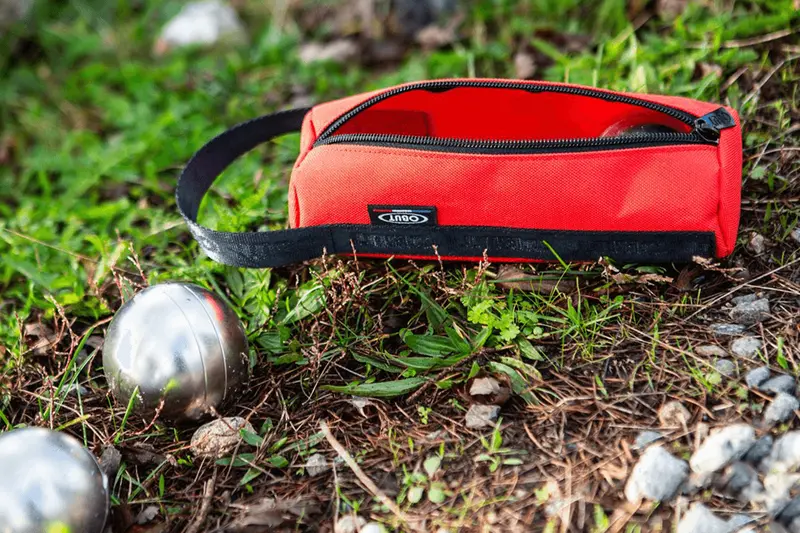 Bocce Case Obut 3 Balls Red/Black 1