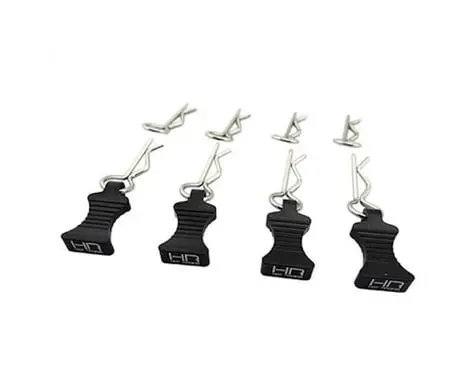 Body Clips With Aluminum Ez Pulls (4), Clips (8) Ac03ez01 1