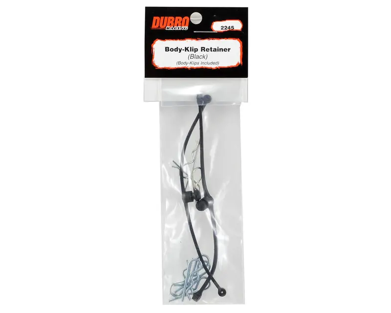 Body-Klip Retainers (2) (Black) Body Clips Included Dub-2245 1
