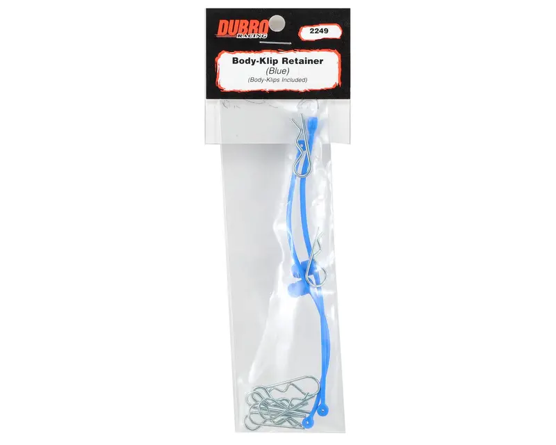 Body-Klip Retainers (2) (Blue) Body Clips Included Dub-2249 1
