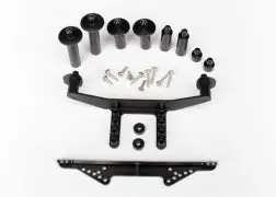 Body Mount, Front & Rear (Black)/ Body Posts, 52Mm (2), 38Mm (2), 25Mm (2), 6.5Mm (2)/ Body Post Extensions (4)/ Hardware Tra-1914R 1
