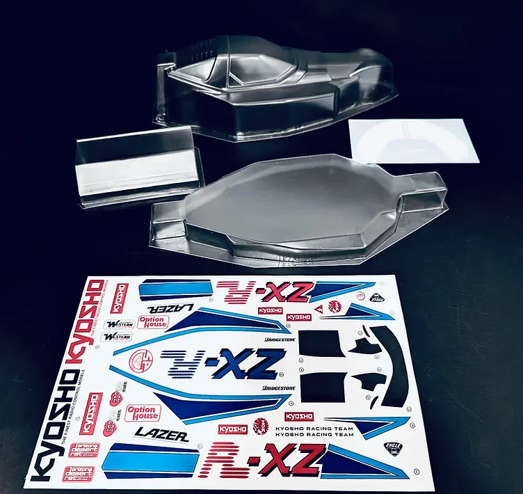 Boki Kyosho Lazer Body Set With Decals, Bkr0255 1