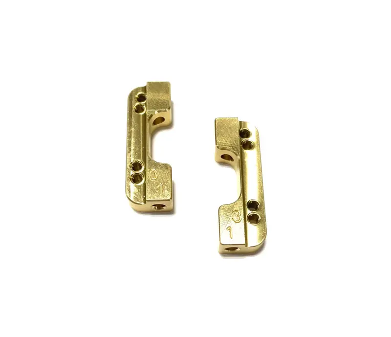 Brass 1/3 Rear Toe Blocks, Gfr-1328 1