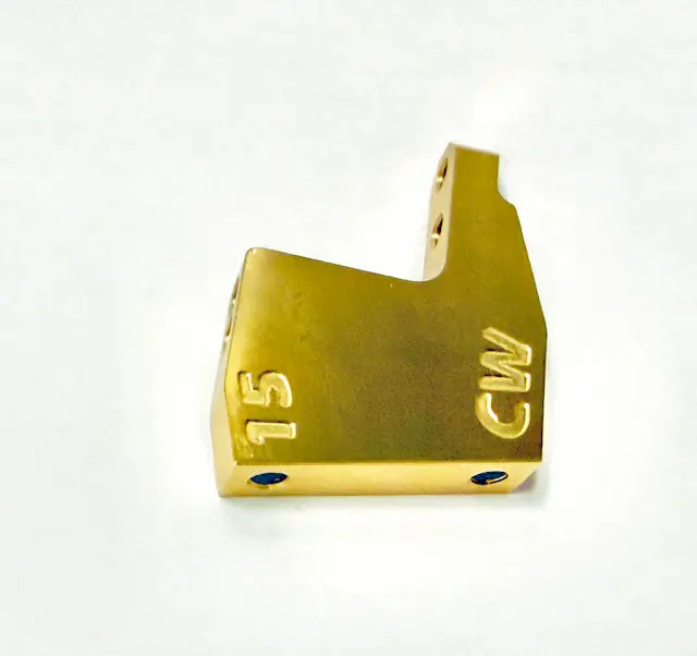 Brass 15 Deg Front Suspension Mount 3Mm Threads (1) Cw-2416 1