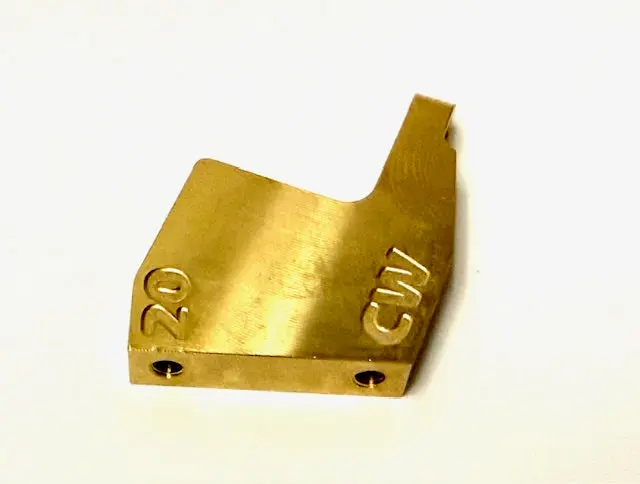 Brass 20 Deg Front Suspension Mount 3Mm Threads (1) Cw-2418 1