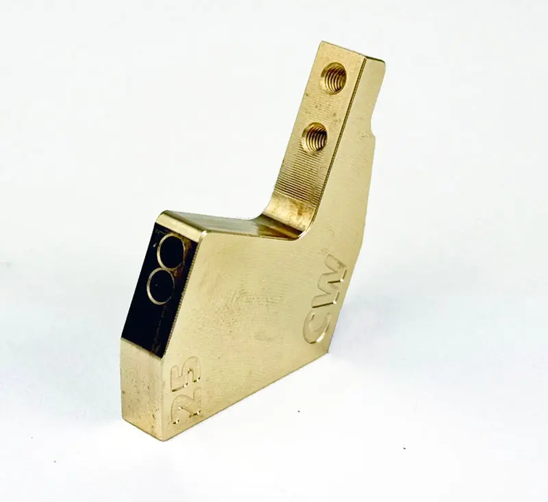 Brass 25 Deg Front Suspension Mount 3Mm Threads (1) Cw-2420 1