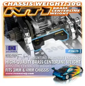 Brass Chassis Weight For Nt1 30G 1