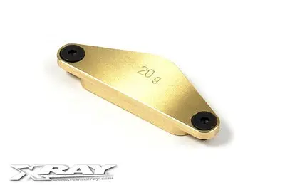 Brass Chassis Weight Rear 20G 1