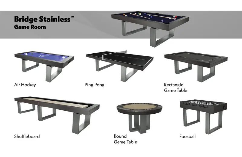 Bridge Stainless Game Room 1