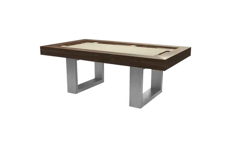 Bridge Stainless Rectangle Game Table 1