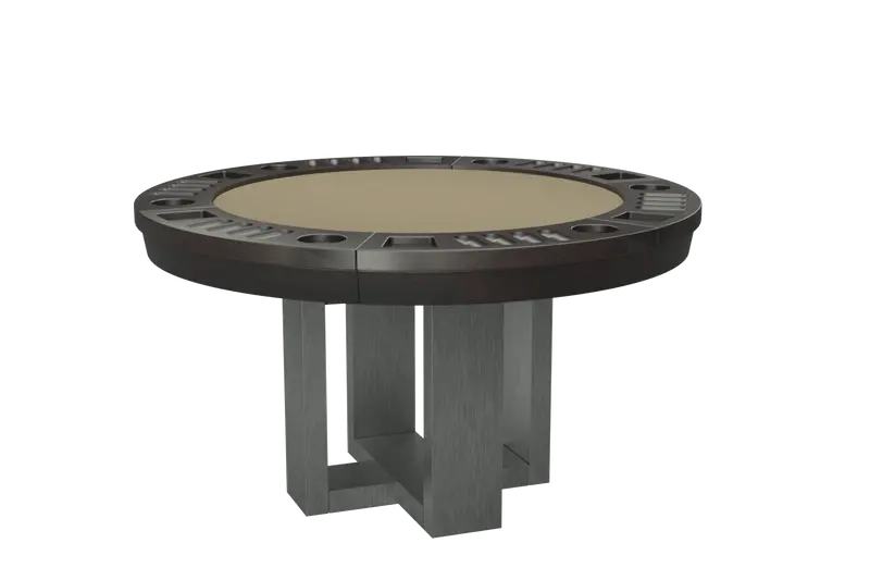 Bridge Stainless Round Game Table 1