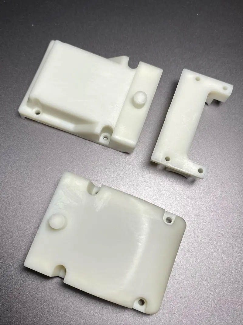 Bulkhead Caps Set (White) For Yokomo Dogfighter, Fz-003 1