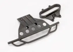 Bumper, Front/ Bumper Mount, Front (Black) Tra-5835 1