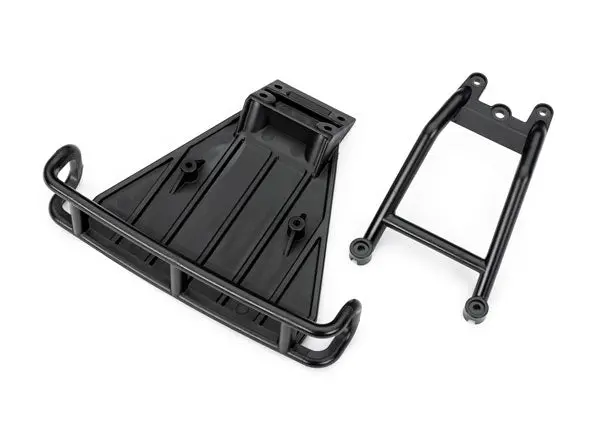 Bumper, Front (Upper (1), Lower (1)), Tra-10436 1