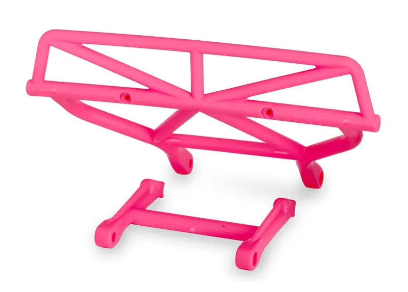 Bumper, Rear/ Bumper Mount, Rear (Pink) 5836P 1