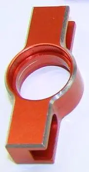 Calandra Racing Concepts Lcg Slider Piece, 7075 Aluminum, Red, Cln33511 1