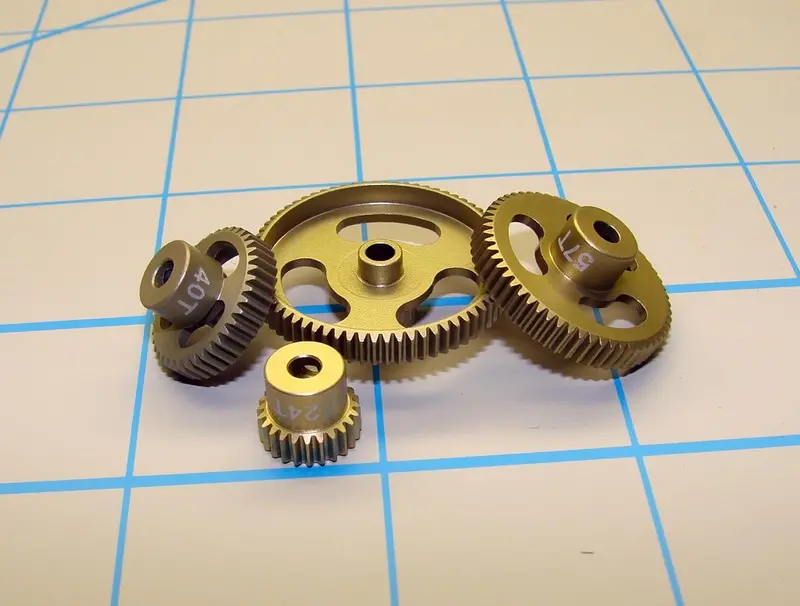 Calandra Racing Concepts Pinion Gear, 64P, 36T, 7075 Aluminum, Cln64036 1
