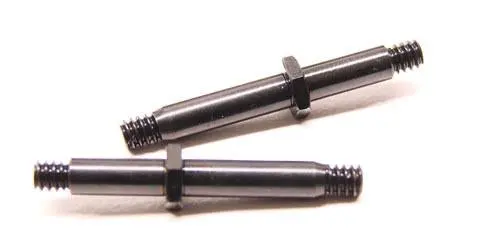 Calandra Racing Concepts Stub Axle Set, Steel, Front, 1/8", Cln1236 1