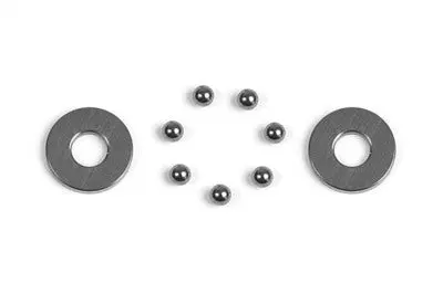 Carbide Ball-Bearing Axial 2.8X6.5X0.8 1