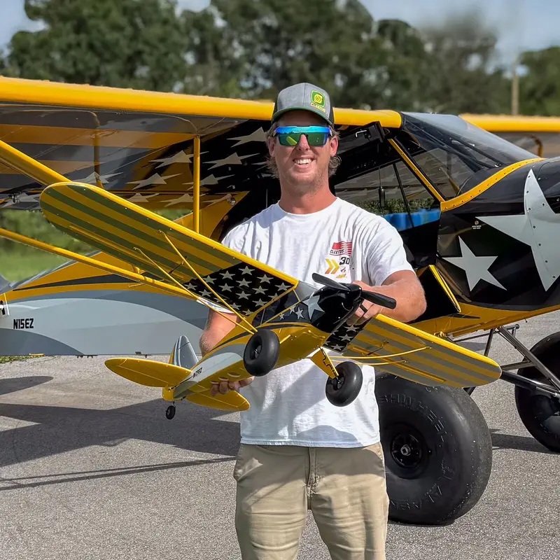 Carbon Cub S 2 1.3M Cleetus Mcfarland Special Edition Rtf Basic, Hbz32001se 1