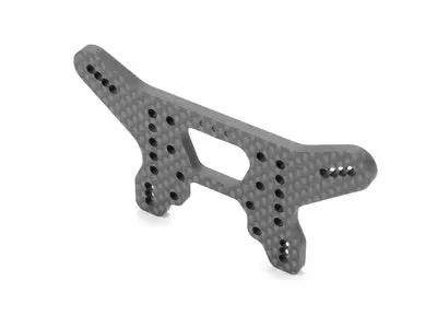 Carbon Shock Tower For Hs Bulkhead - 3-Dots - Rear 1