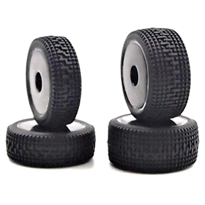 Carisma Gt24r Rally Tire And Gray Wheel Set, Cis15640 1