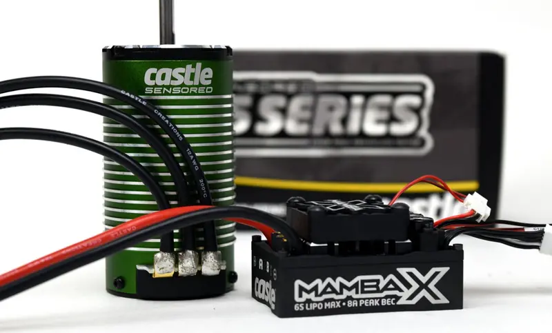 Castle Creations Mamba 25.2V Waterproof Esc, 2200Kv Motor Combo, 010-0155-05 1