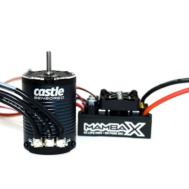 Castle Creations Mamba X 25.2V Waterproof Esc & 2280Kv Motor Combo, 010-0155-09 1