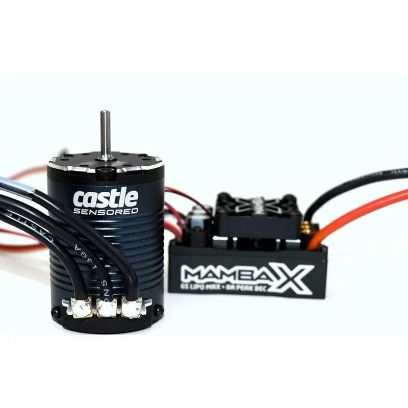 Castle Creations Mamba X 25.2V Waterproof Esc & 2850Kv Motor Combo, 010-0155-10 1