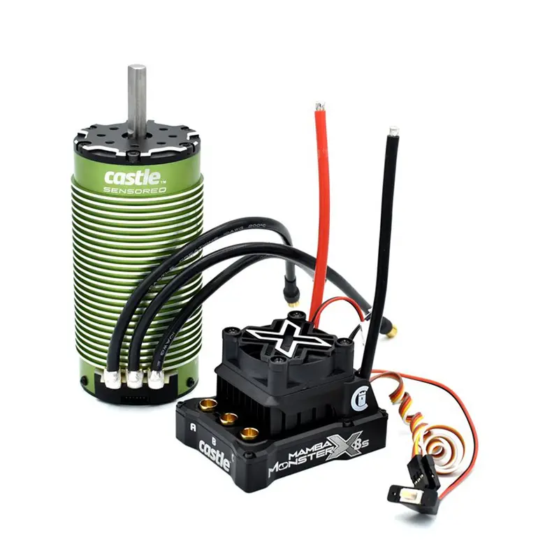 Castle Creations Mamba X 8S Waterproof Esc, 2028Kv Motor Combo, 010-0165-01 1