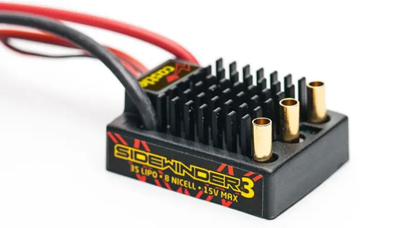 Castle Creations Sidewinder 3 12V Esc - Waterproof, 010-0115-00 1