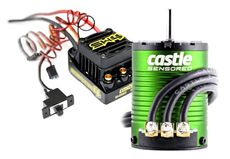 Castle Creations Sidewinder 4 Waterproof Esc & 4600Kv Motor, 010-0164-01 1