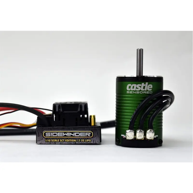 Castle Creations Sidewinder Sct Waterproof Esc & 3800Kv Motor, 010-0123-02 1