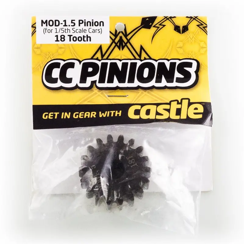 Cc Pinion 18 Tooth - Mod1.5, 8Mm Shaft (For Use With Cmir075 1