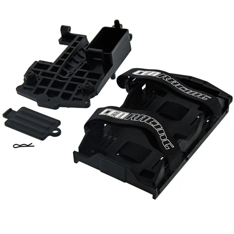 Cen 1/7 Colossus Xt Battery Tray & Straps, Radio Tray 1