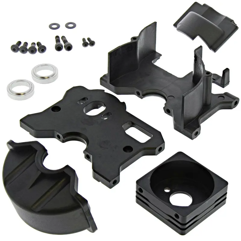 Cen 1/7 Colossus Xt Motor Plate, Mount & Transmission Case 1