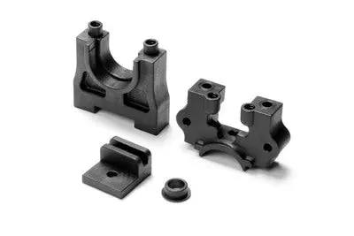 Center Diff Mounting Plate Set - Higher - Graphite 1
