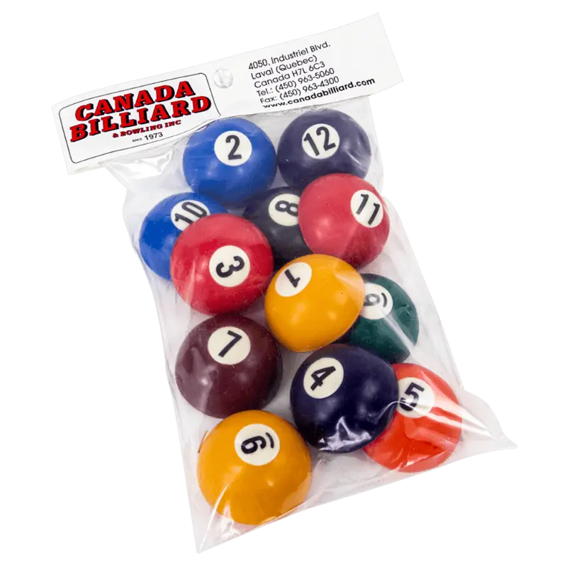Clock Half-Balls 2" (#1 - #12) 1