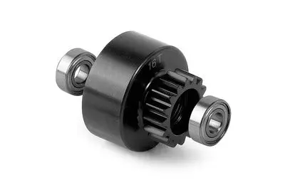 Clutch Bell 16T With Oversized 5X12x4mm Ball-Bearings - V2 1