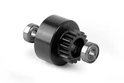 Clutch Bell 17T With Oversized 5X12x4mm Ball-Bearings - V2 1