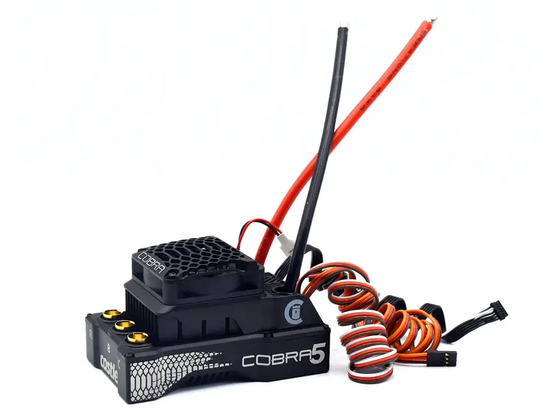 Cobra 5, 8S, 33.6V Esc, 20A Peak Bec 1