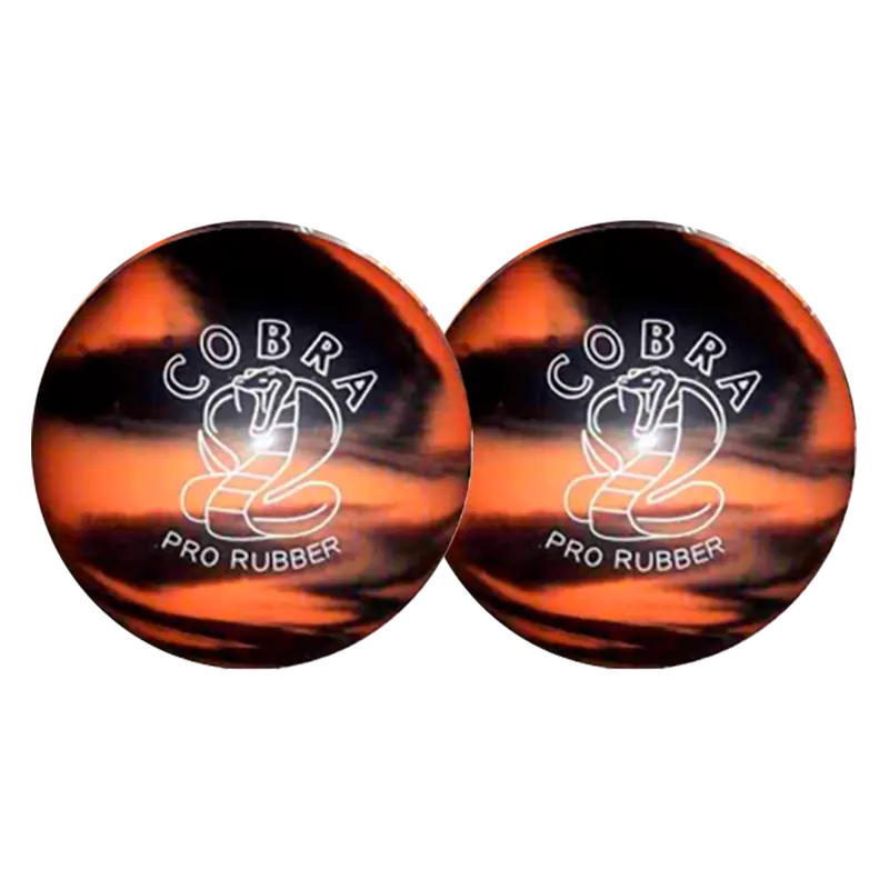 Cobra Small Bowling Balls - Black/Orange 1