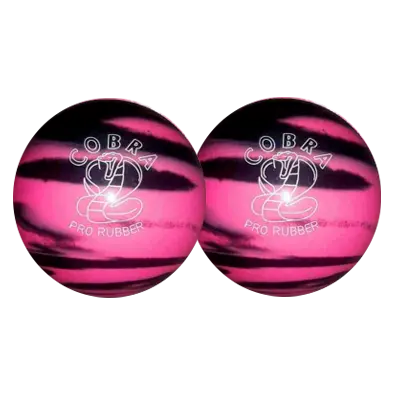 Cobra Small Bowling Balls - Pink/Black 1