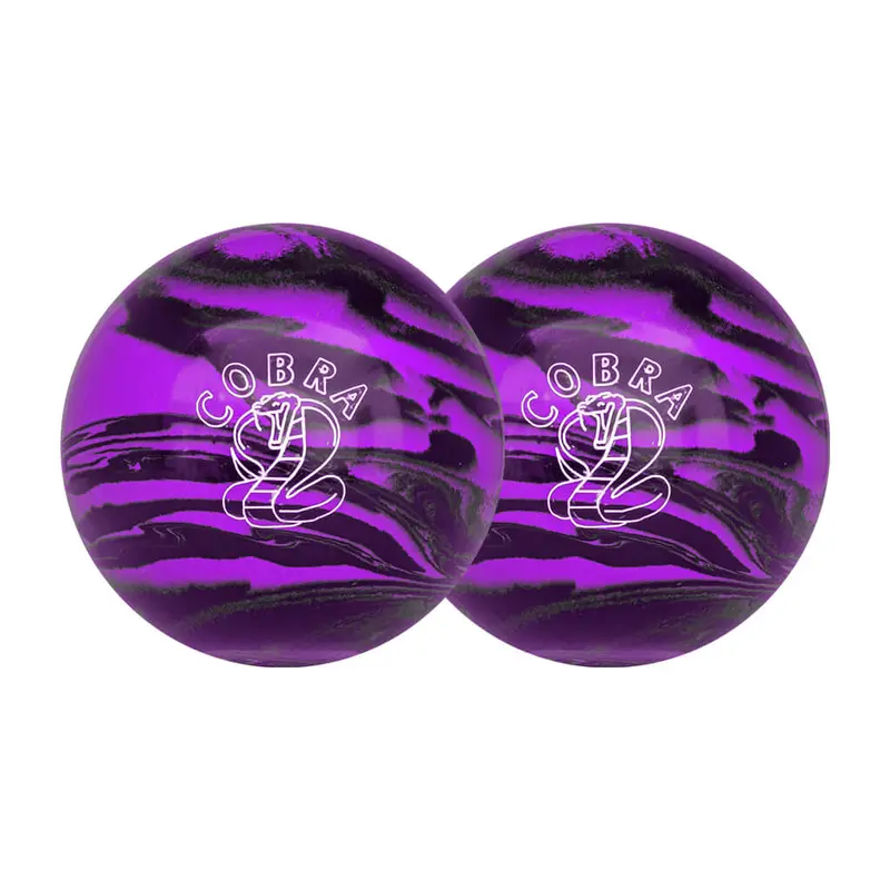 Cobra Small Bowling Balls - Purple/Black 1