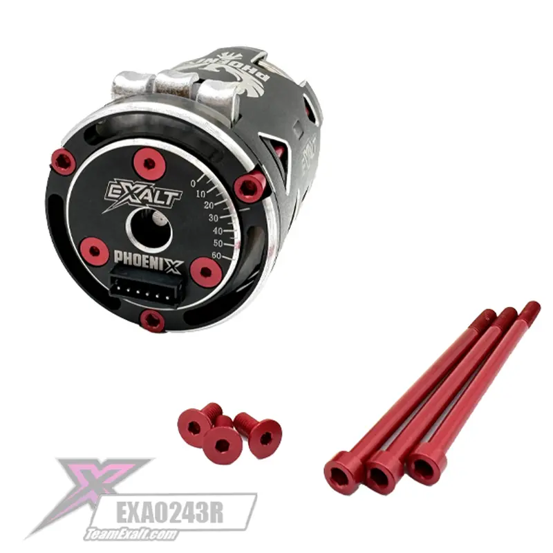 Complete Modified 25.5T Motor Aluminum Screw Kit (6), Exa0243 2