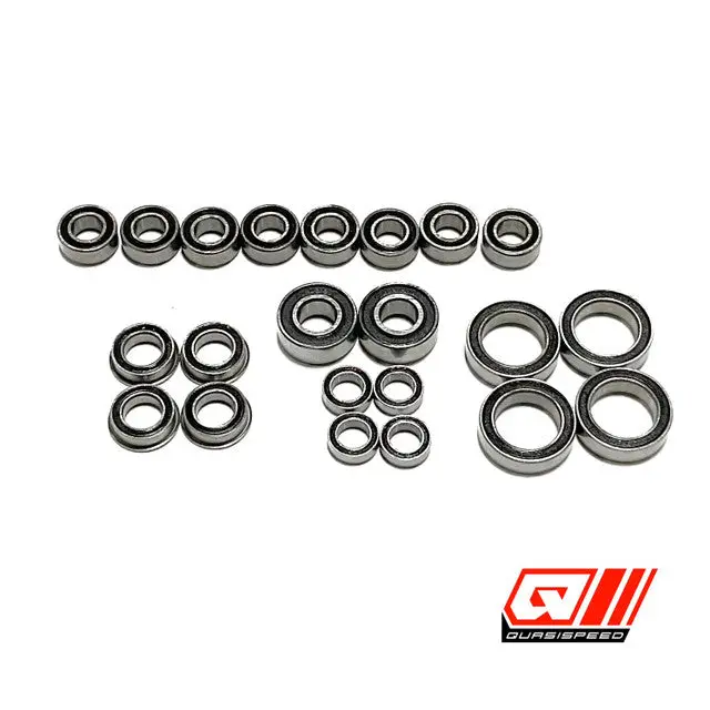 Complete Rubber Tire Steel Bearing Set, Qs-4128 1