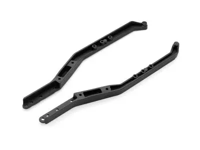 Composite Chassis Side Guards For Bent Sides Chassis L+R - Graphite 1